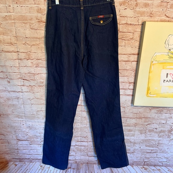 Vintage 80's 90's y2k Zena high waisted pleated jeans size 12 (see measurements) - Picture 3 of 7